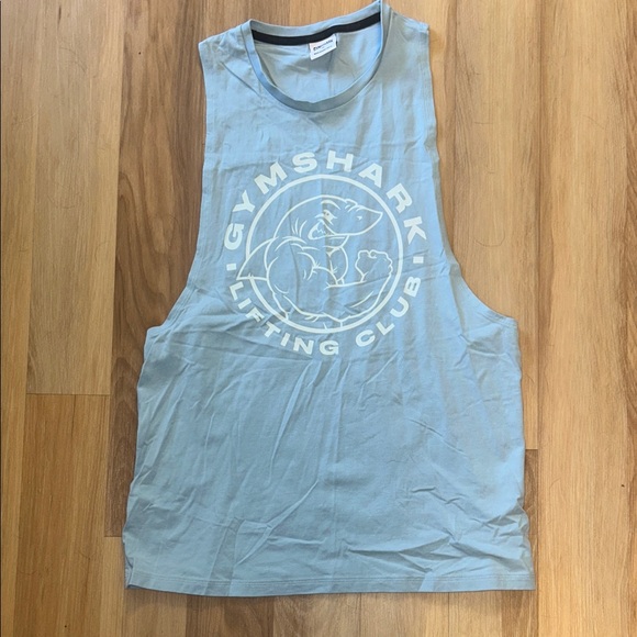 Gymshark Light Blue Lifting Club Tank - Picture 1 of 2